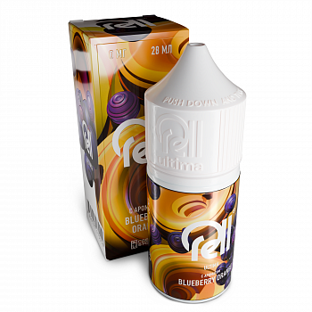 Купить Жидкость для ЭСДН RELL ULTIMA  "Blueberry Orange" 3мл 0мг. Жидкость для ЭСДН RELL ULTIMA  "Blueberry Orange" 3мл 0мг.