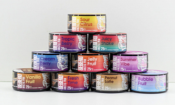 Табак Sebero Arctic Mix, 25гр "Fruit tea / Черный чай, груша, клюква"