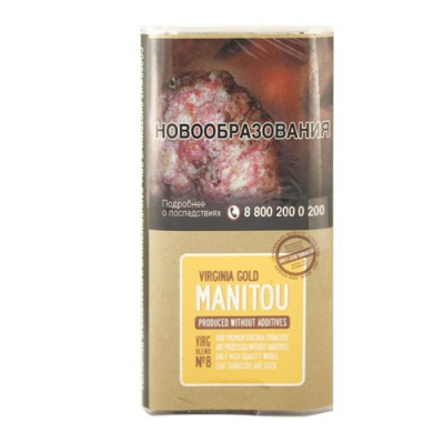 Купить Табак сигаретный MANITOU Virginia Gold 30гр Табак сигаретный MANITOU Virginia Gold 30гр